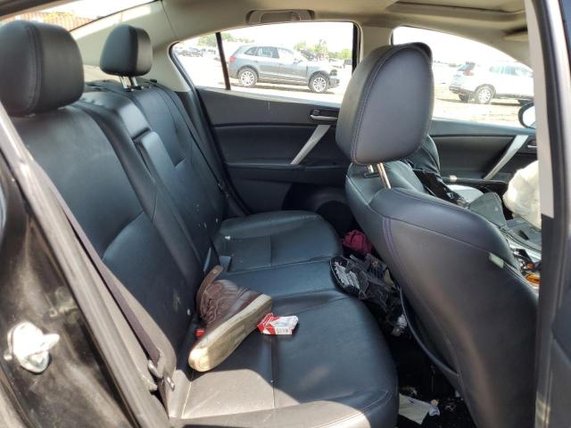 JM1BL1W77C1663946 - 2012 MAZDA 3 I BLACK photo 10