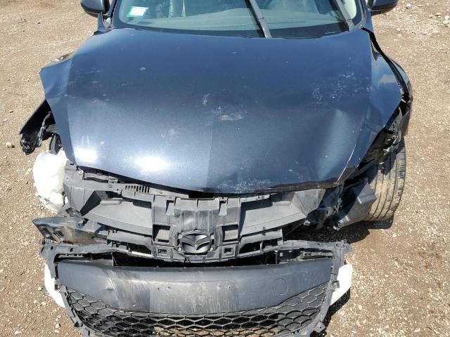 JM1BL1W77C1663946 - 2012 MAZDA 3 I BLACK photo 11