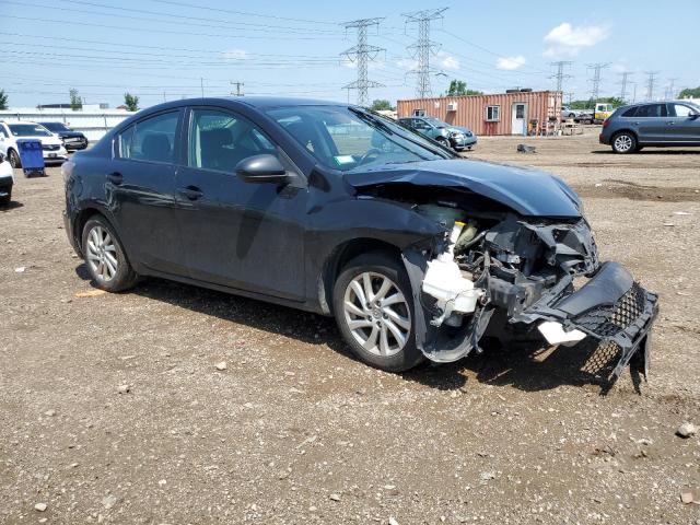 JM1BL1W77C1663946 - 2012 MAZDA 3 I BLACK photo 4