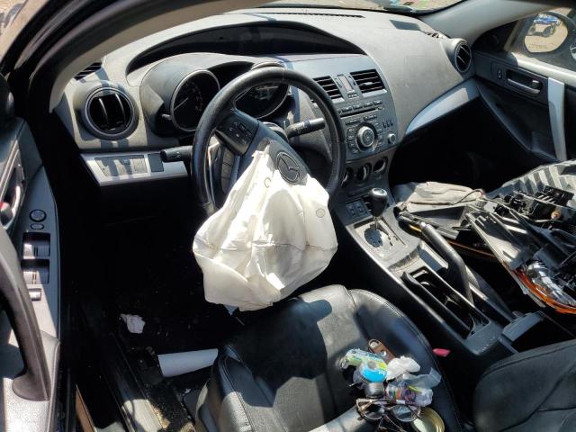 JM1BL1W77C1663946 - 2012 MAZDA 3 I BLACK photo 8