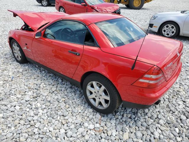 WDBKK47F6YF157494 - 2000 MERCEDES-BENZ SLK 230 KOMPRESSOR RED photo 2