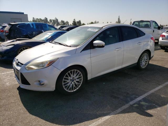 1FAHP3H2XCL151152 - 2012 FORD FOCUS SEL WHITE photo 1