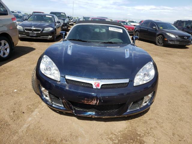 1G8MG35X47Y128848 - 2007 SATURN SKY REDLINE BLUE photo 5