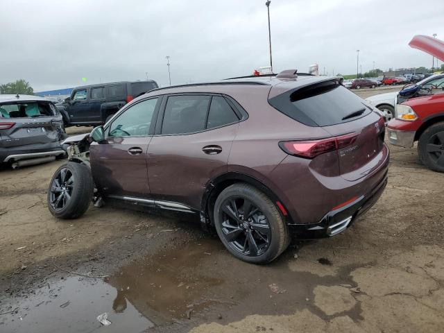 LRBFZPE47RD072838 - 2024 BUICK ENVISION ESSENCE PURPLE photo 2