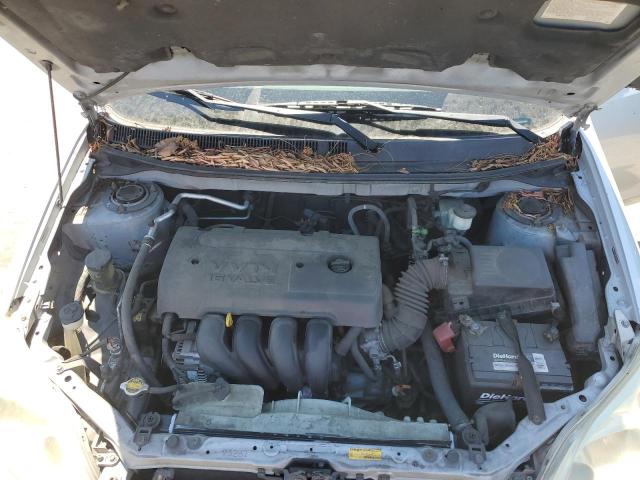 2T1KR32E95C551503 - 2005 TOYOTA COROLLA MA XR SILVER photo 11