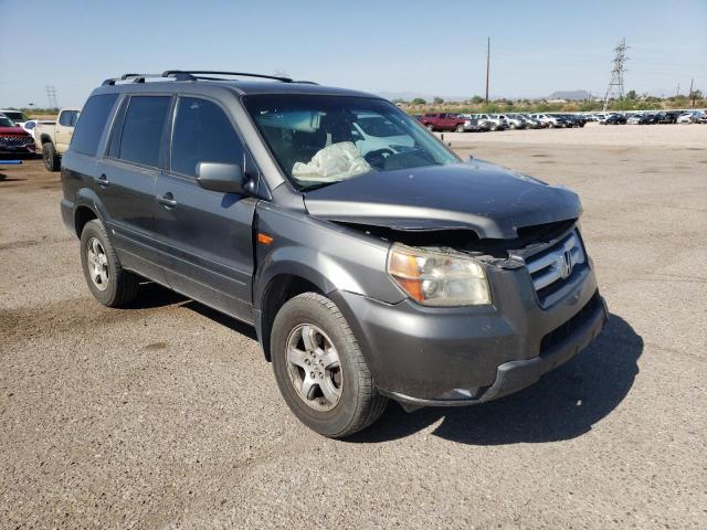 2HKYF184X7H516572 - 2007 HONDA PILOT EX CHARCOAL photo 4