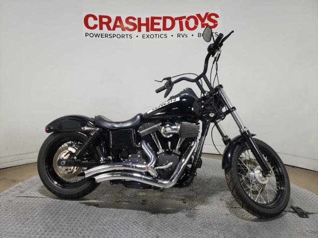 1HD1GXM18EC321221 - 2014 HARLEY-DAVIDSON FXDB DYNA STREET BOB BLACK photo 1