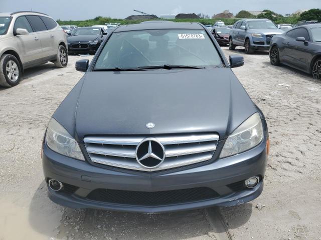 WDDGF8BB5AF412557 - 2010 MERCEDES-BENZ C 300 4MATIC GRAY photo 5