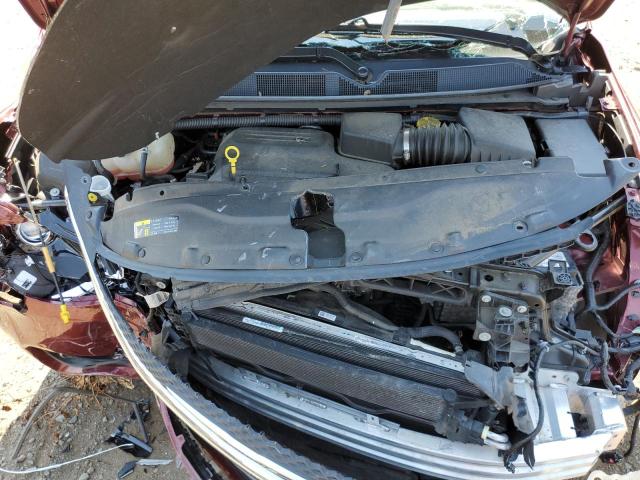 2C4RC1BG4HR515633 - 2017 CHRYSLER PACIFICA TOURING L ბურგუნდია ფოტო 12