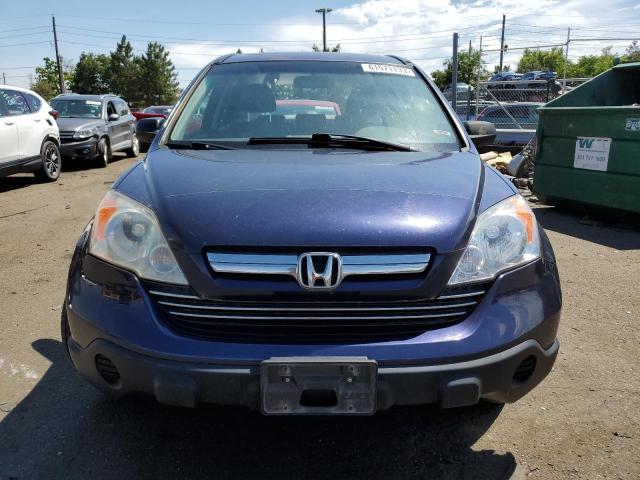 JHLRE48709C001407 - 2009 HONDA CR-V EXL BLUE photo 5