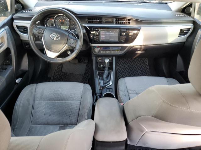 5YFBURHEXEP155833 - 2014 TOYOTA COROLLA L SILVER photo 8