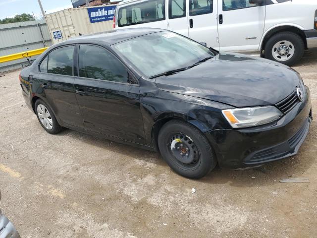 3VWD07AJ8EM222563 - 2014 VOLKSWAGEN JETTA SE BLACK photo 4