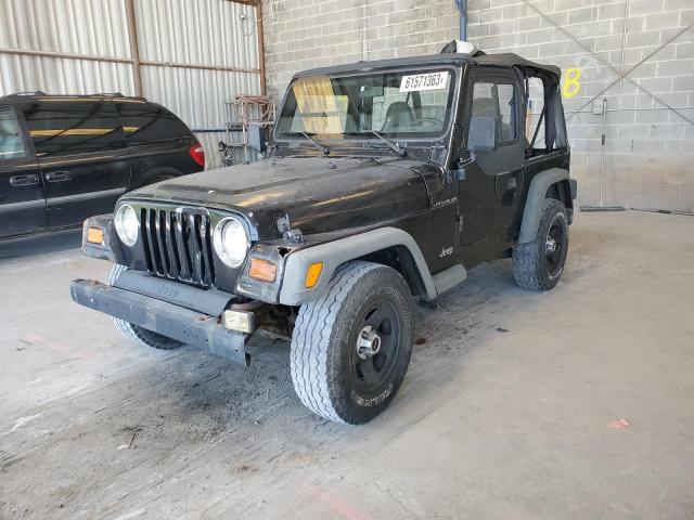 1J4FY29P8VP411444 - 1997 JEEP WRANGLER / SE BLACK photo 1