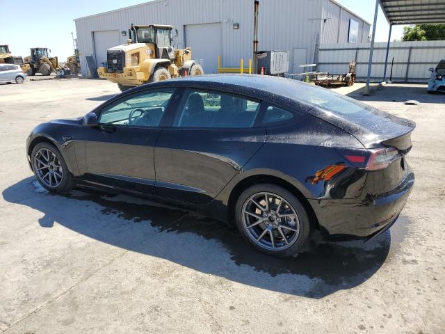 5YJ3E1EA7PF459219 - 2023 TESLA MODEL 3 BLACK photo 2
