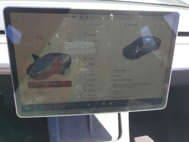 5YJ3E1EA7PF459219 - 2023 TESLA MODEL 3 BLACK photo 9