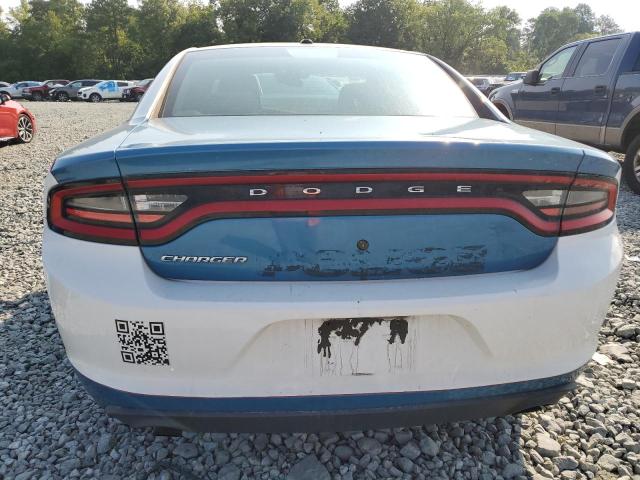 2C3CDXAT8FH769101 - 2015 DODGE CHARGER POLICE BLUE photo 6