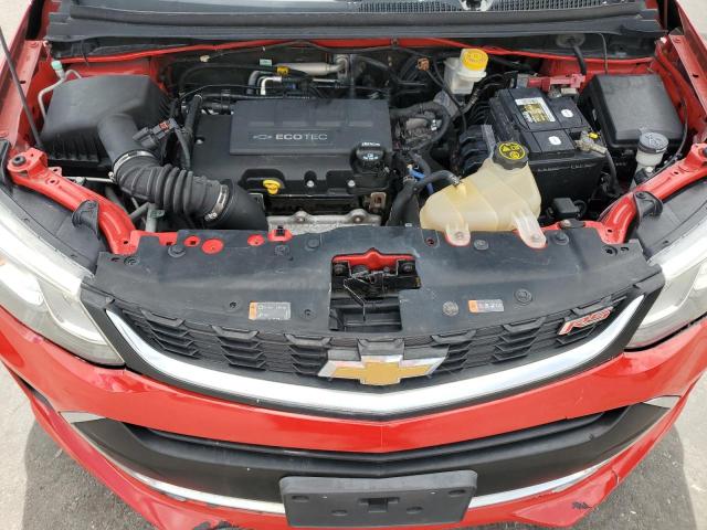 1G1JD6SB5H4142044 - 2017 CHEVROLET SONIC LT 红色 照片 11