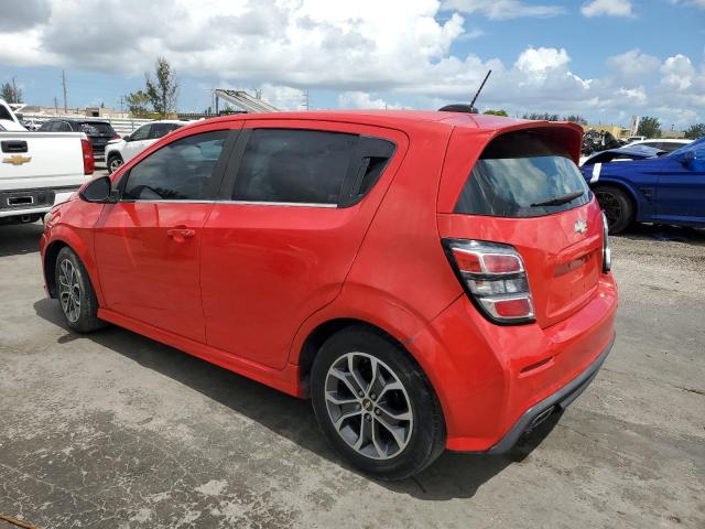 1G1JD6SB5H4142044 - 2017 CHEVROLET SONIC LT 红色 照片 2
