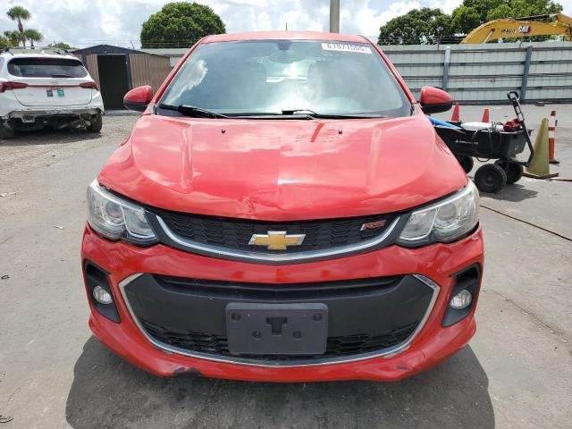 1G1JD6SB5H4142044 - 2017 CHEVROLET SONIC LT 红色 照片 5