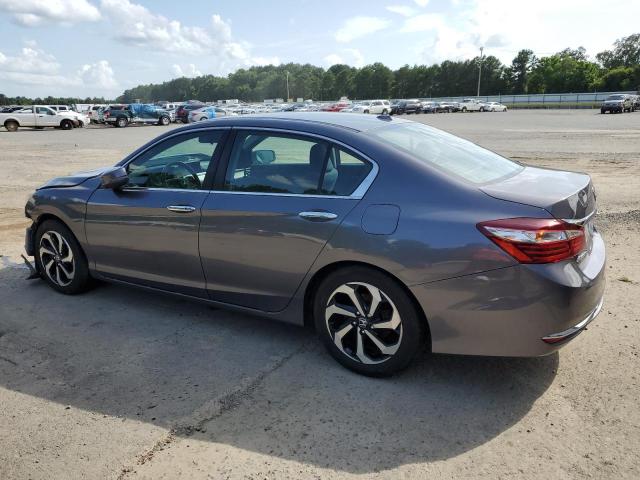 1HGCR2F73HA058324 - 2017 HONDA ACCORD EX ნაცრისფერი ფოტო 2