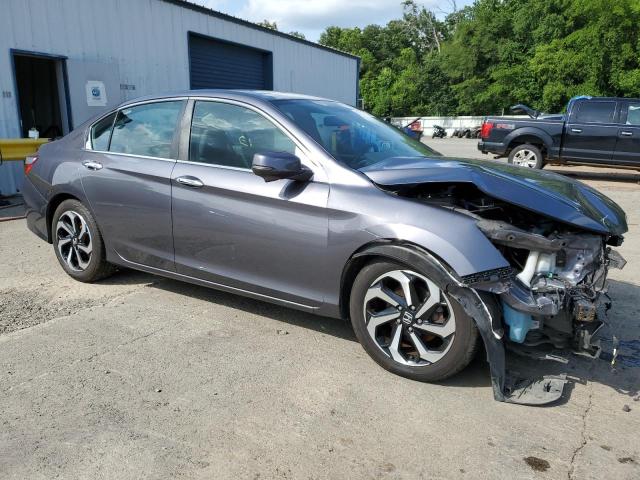 1HGCR2F73HA058324 - 2017 HONDA ACCORD EX ნაცრისფერი ფოტო 4