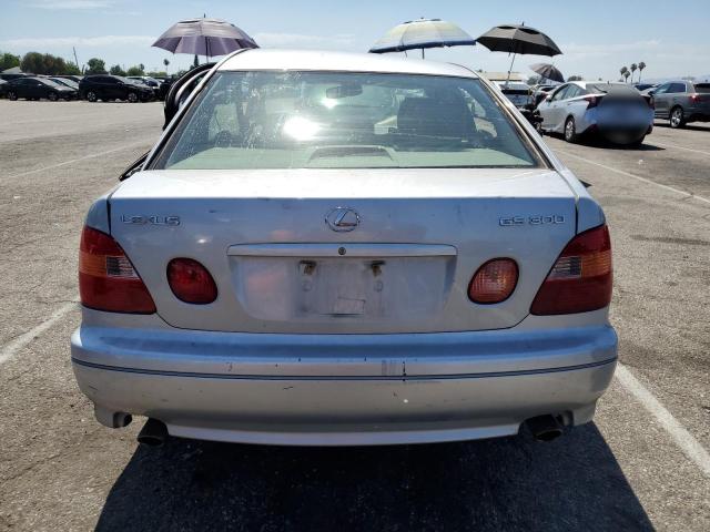 JT8BD68S7W0020257 - 1998 LEXUS GS 300 SILVER photo 6