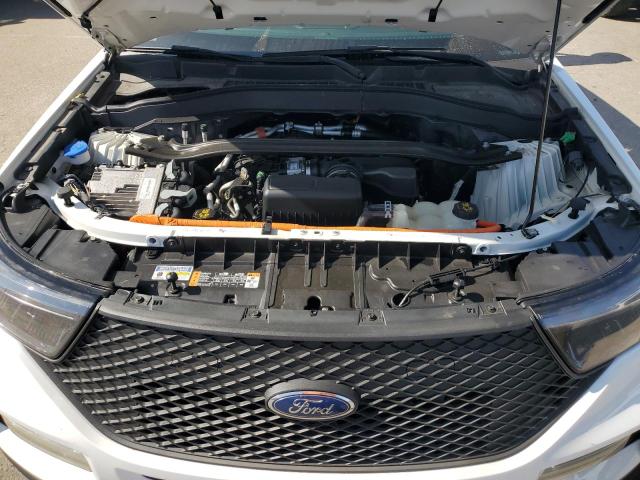 1FM5K8AW3LGC63740 - 2020 FORD EXPLORER POLICE INTERCEPTOR WHITE photo 12
