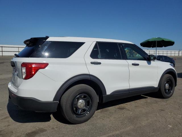 1FM5K8AW3LGC63740 - 2020 FORD EXPLORER POLICE INTERCEPTOR WHITE photo 3