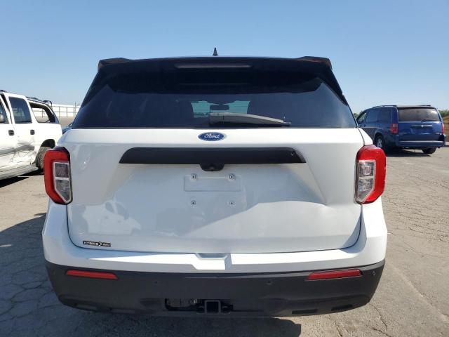 1FM5K8AW3LGC63740 - 2020 FORD EXPLORER POLICE INTERCEPTOR WHITE photo 6