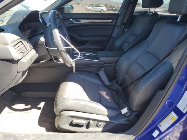 1HGCV1F37JA001987 - 2018 HONDA ACCORD SPORT BLUE photo 7