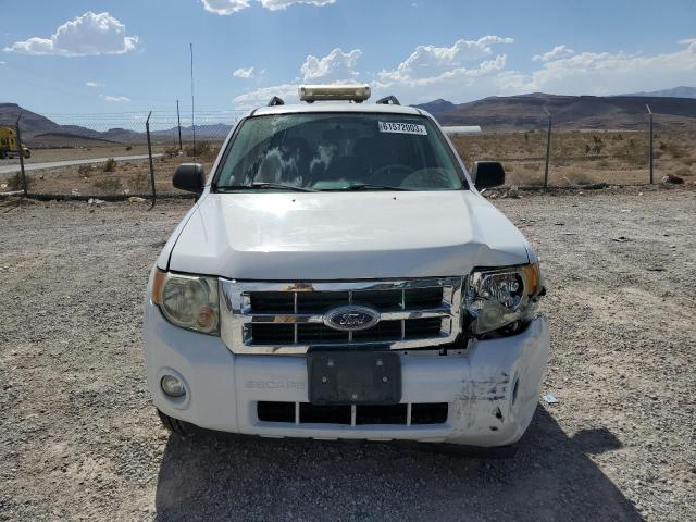 1FMCU49H48KC44926 - 2008 FORD ESCAPE HEV WHITE photo 5