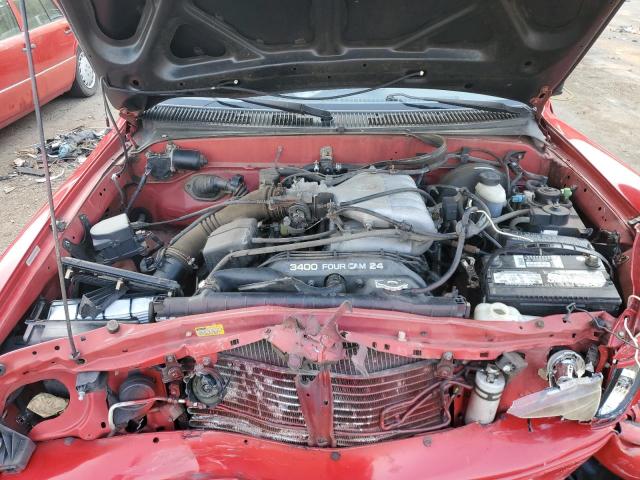 5TEGN92N11Z875604 - 2001 TOYOTA TACOMA DOUBLE CAB PRERUNNER RED photo 11