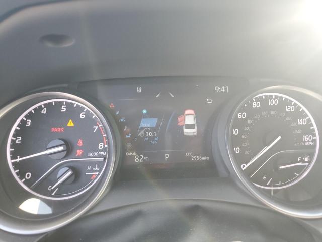 4T1S11BK5PU103441 - 2023 TOYOTA CAMRY SE NIGHT SHADE SILVER photo 9