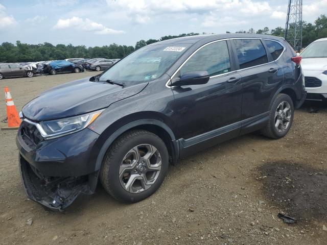 2HKRW2H83JH669251 - 2018 HONDA CR-V EXL GRAY photo 1