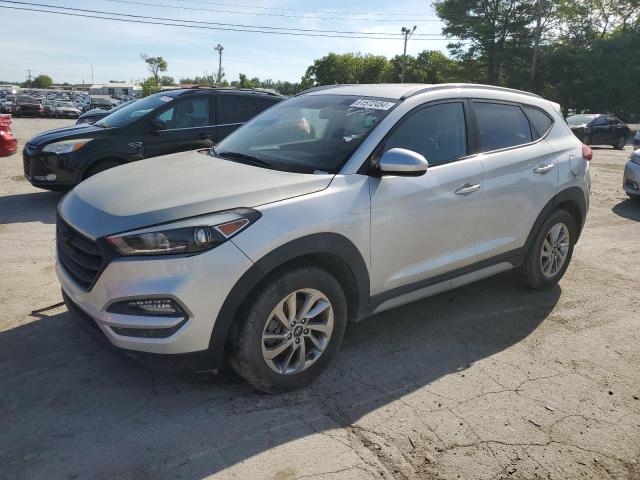 KM8J33A4XJU654573 - 2018 HYUNDAI TUCSON SEL SILVER photo 1