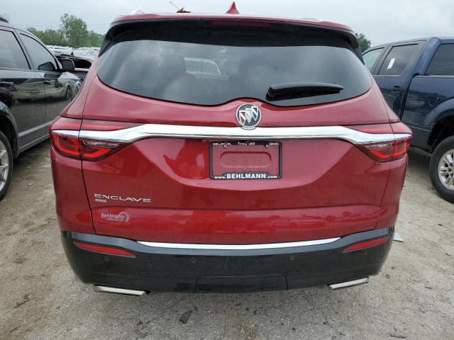 5GAEVAKW5MJ207077 - 2021 BUICK ENCLAVE ESSENCE 勃艮第红 照片 6