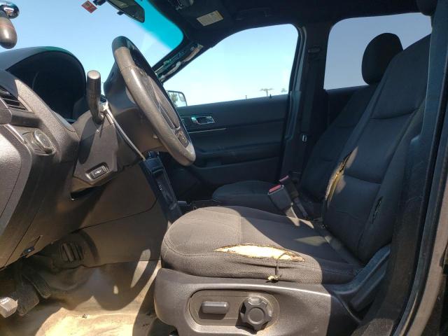 1FM5K8AR5GGA28126 - 2016 FORD EXPLORER POLICE INTERCEPTOR BLACK photo 7
