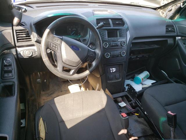 1FM5K8AR5GGA28126 - 2016 FORD EXPLORER POLICE INTERCEPTOR BLACK photo 8