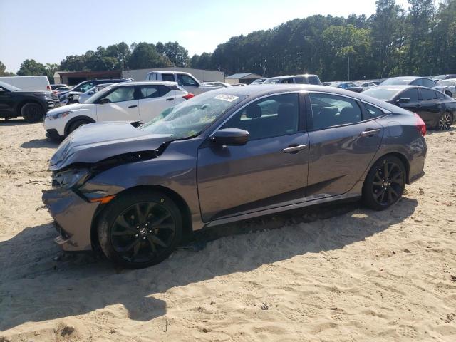 2HGFC2F82KH510599 - 2019 HONDA CIVIC SPORT GRAY photo 1