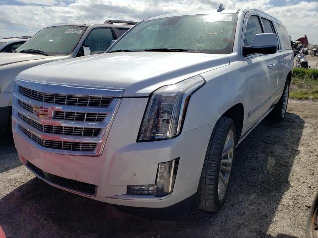 1GYS4JKJ6LR306154 - 2020 CADILLAC ESCALADE ESV PREMIUM LUXURY WHITE photo 2