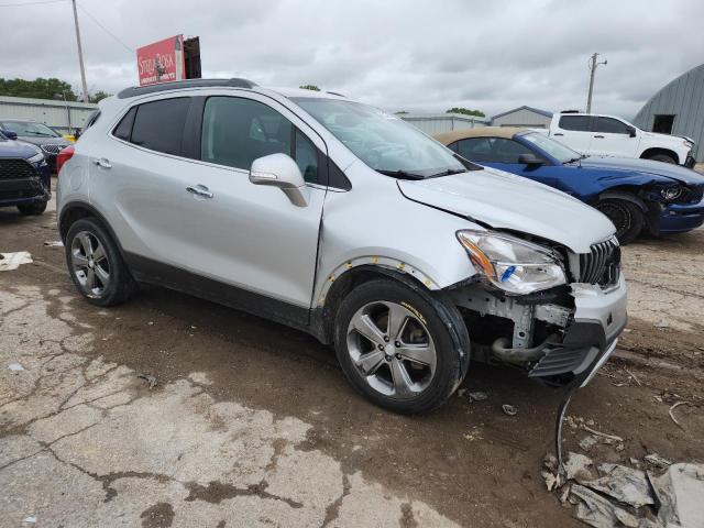 KL4CJASB9EB568414 - 2014 BUICK ENCORE Gümüş foto 4