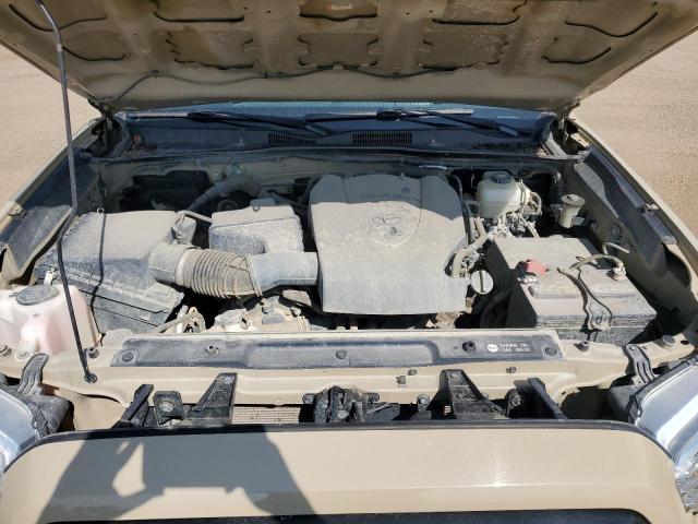 5TFSZ5AN9JX141602 - 2018 TOYOTA TACOMA ACCESS CAB თაფლისფერი ფოტო 11