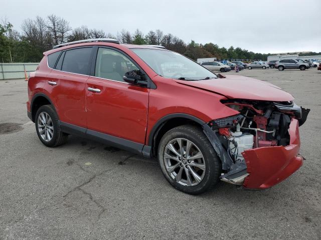 JTMDFREV1GJ074430 - 2016 TOYOTA RAV4 LIMITED RED photo 4