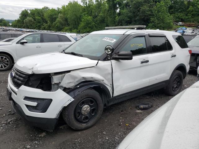 1FM5K8AR1HGB65002 - 2017 FORD EXPLORER POLICE INTERCEPTOR WHITE photo 1