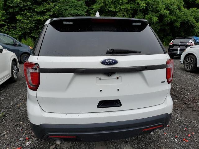 1FM5K8AR1HGB65002 - 2017 FORD EXPLORER POLICE INTERCEPTOR WHITE photo 6