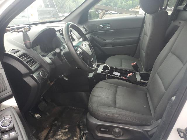 1FM5K8AR1HGB65002 - 2017 FORD EXPLORER POLICE INTERCEPTOR WHITE photo 7