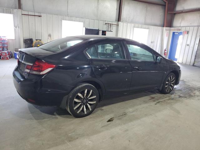 2HGFB2F90FH523272 - 2015 HONDA CIVIC EXL შავი ფოტო 3