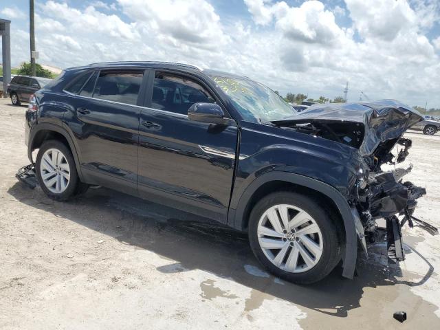 1V2JE2CA4PC227477 - 2023 VOLKSWAGEN ATLAS CROS SE Czarny zdjęcie 4