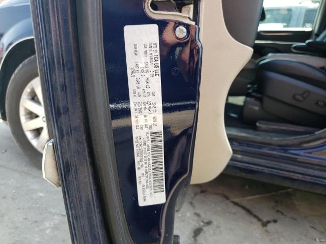 2C4RC1BG8GR127609 - 2016 CHRYSLER TOWN & COU TOURING 蓝色 照片 13