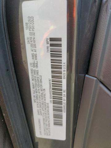 4S4WX92D594405167 - 2009 SUBARU TRIBECA LIMITED GRAY photo 12